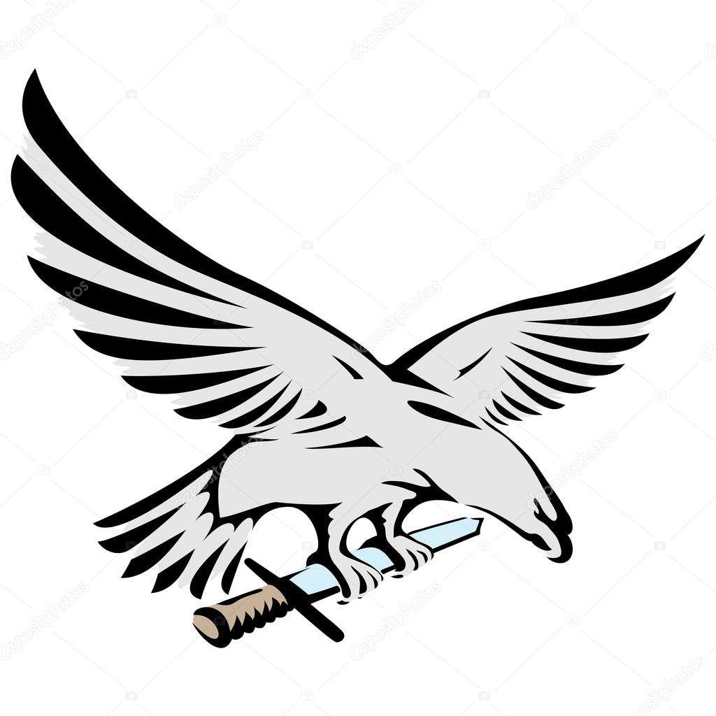 1024x1024 Sparrow Flying Drawing