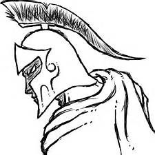 225x225 spartan warrior drawings simple toms drawings art warrior