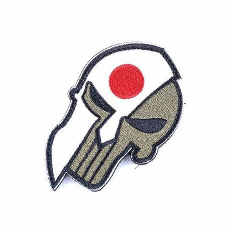 794x794 spartan helmet punisher skull japan flag tactical morale hook etsy