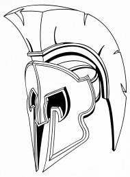 190x258 sparta helmet ipad case spreadshirt