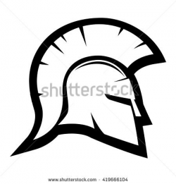 250x261 Spartan Clipart Black And White, Picture