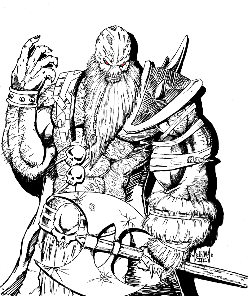 800x955 spawn drawing medieval for free download