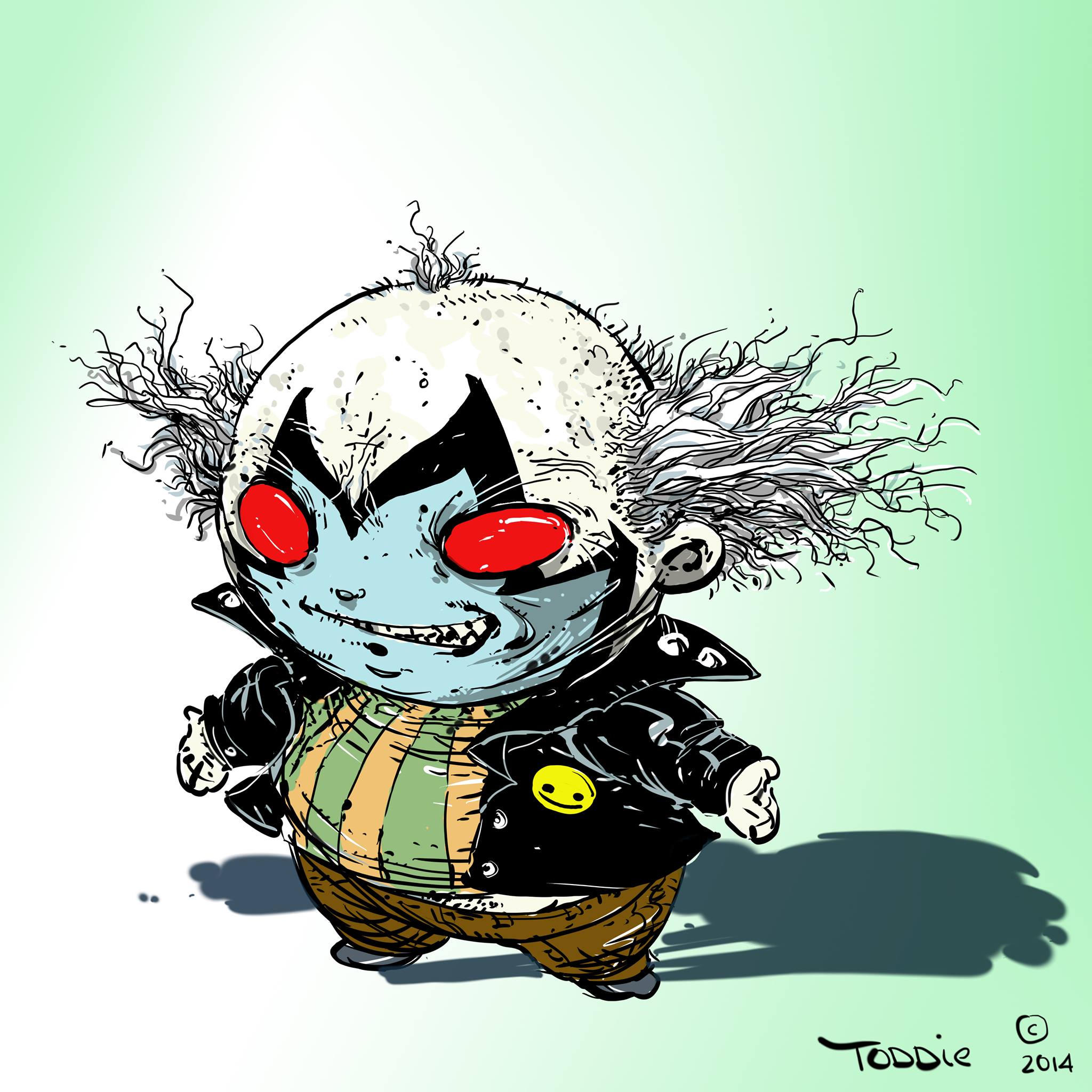 2048x2048 what would todd mcfarlane's spawn look like if skottie young had