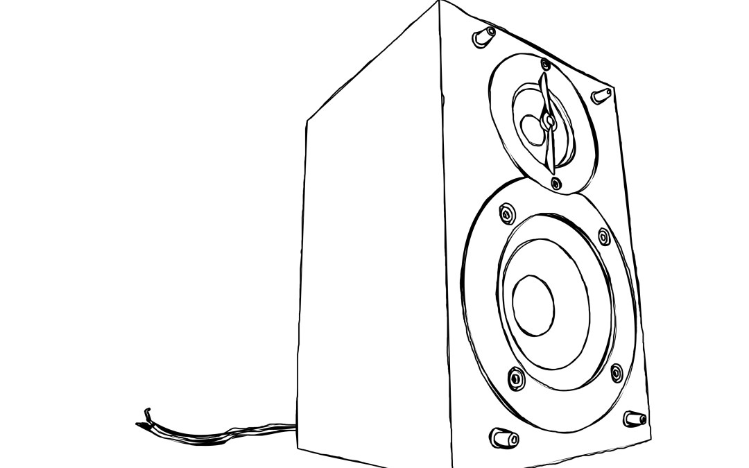 1080x675 Speaker Drawing For Free Download