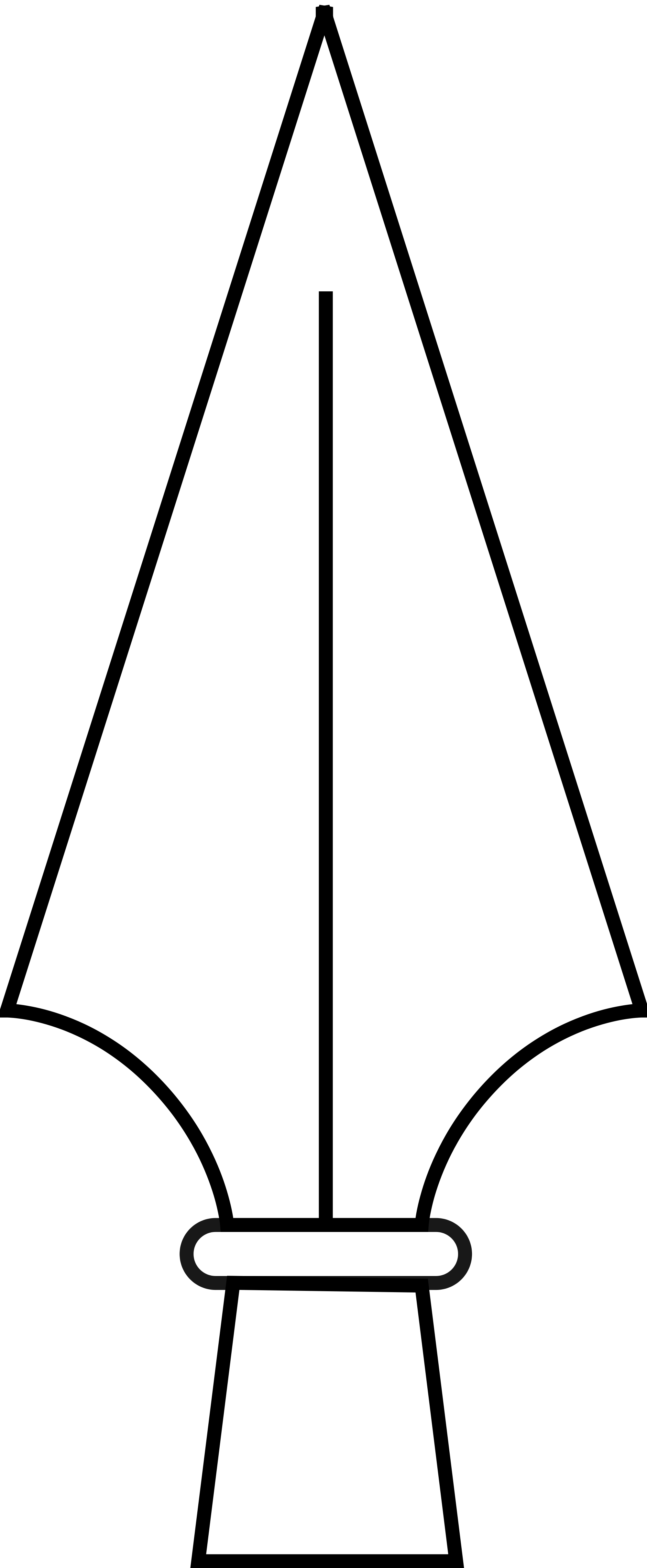 2000x4849 Collection Of Free Spear Drawing Lance Download On Ui Ex