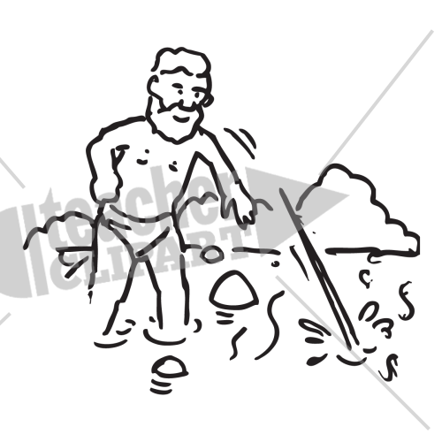 500x500 Collection Of Free Spear Drawing Water Download On Ui Ex