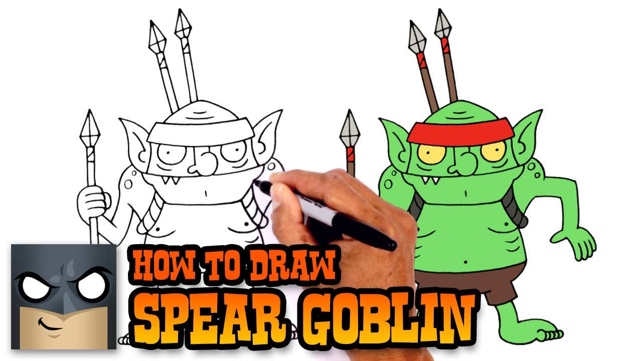 1280x720 How To Draw Clash Of Clans Spear Goblin