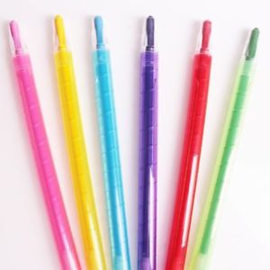 300x300 Twistable Wax Crayons Twist Up Colouring Child Art Craft Drawing