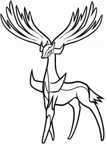 220x302 How To Draw Xerneas