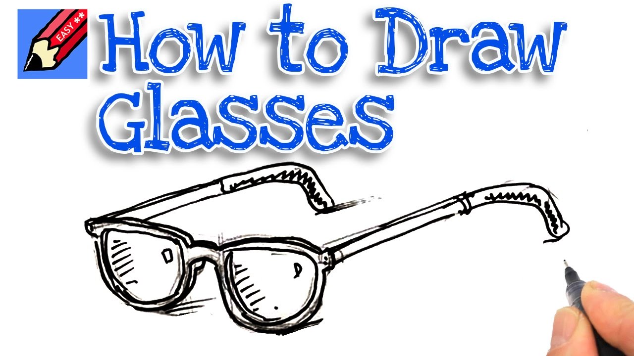 1280x720 Learn How To Draw A Pair Of Spectacles Real Easy For Kids