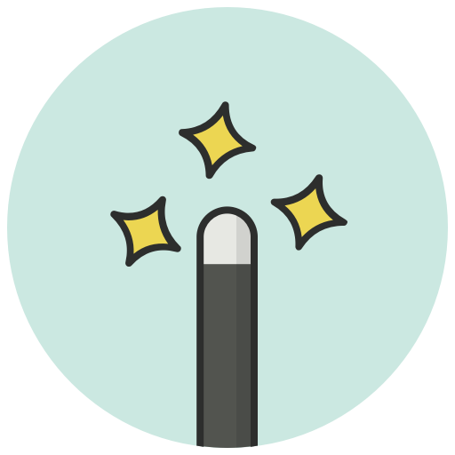 512x512 Magic, Spell, Tool, Wand, Wizard Icon