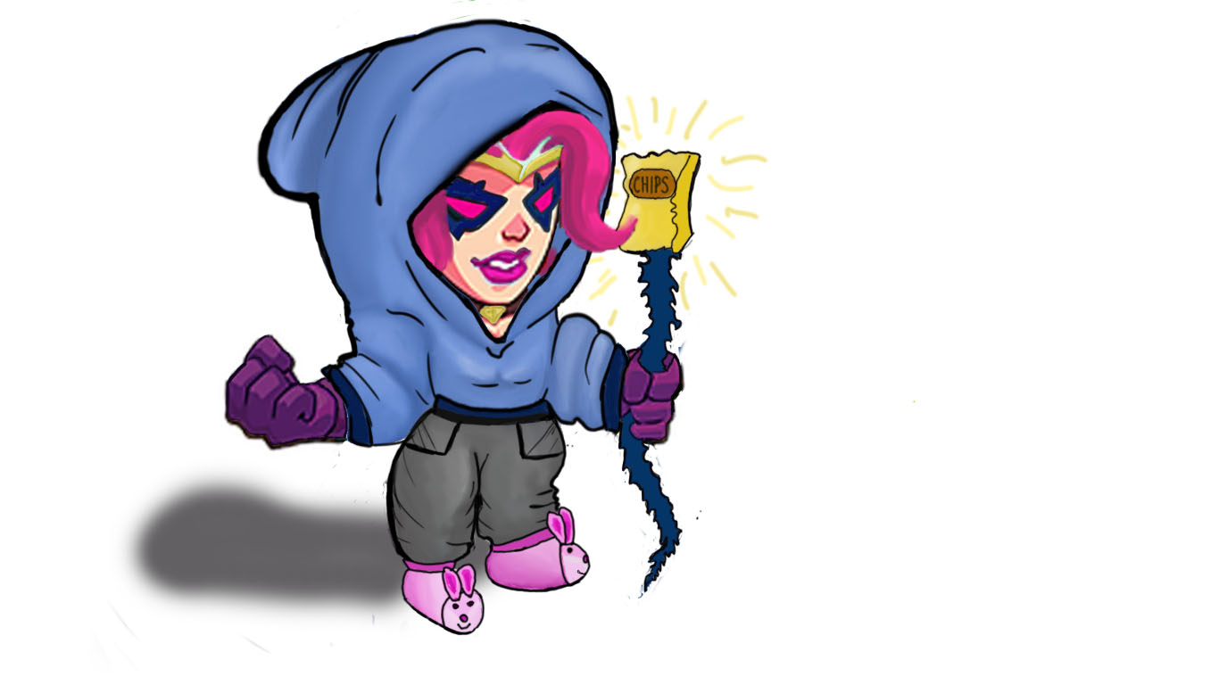 1366x768 chillin super spell heros draw with jazza