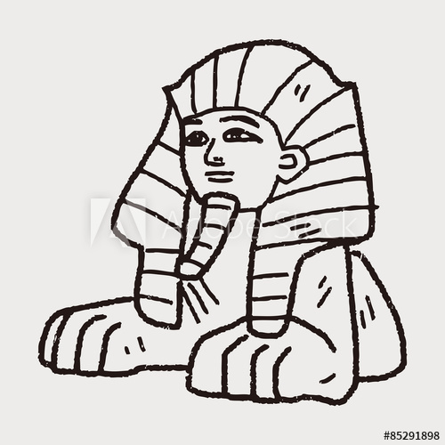 500x500 Sphinx Doodle