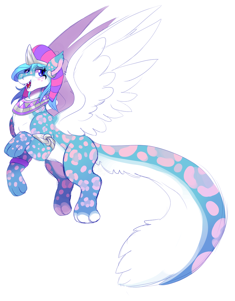 960x1229 Mist's Sphinx Form