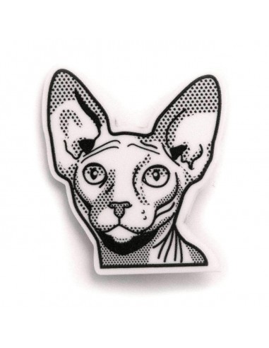 381x492 Sphynx Cat Brooch