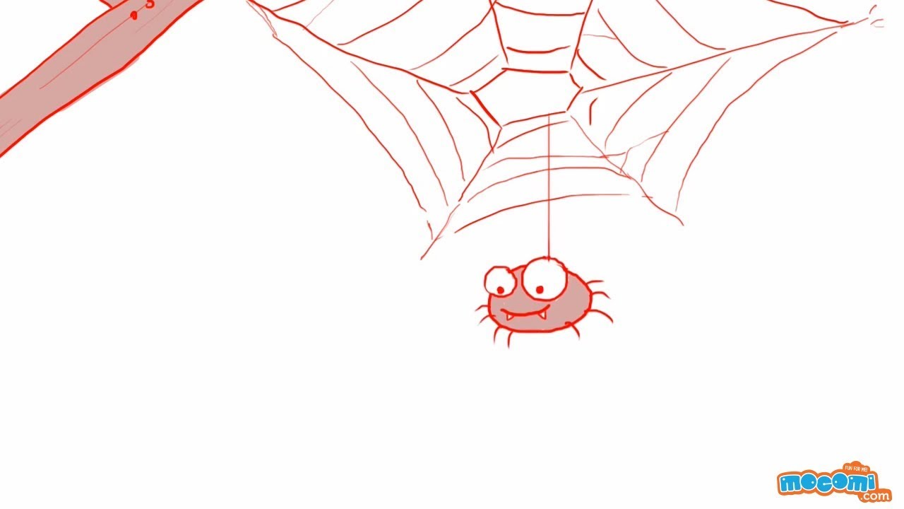 1280x720 How To Draw A Spider