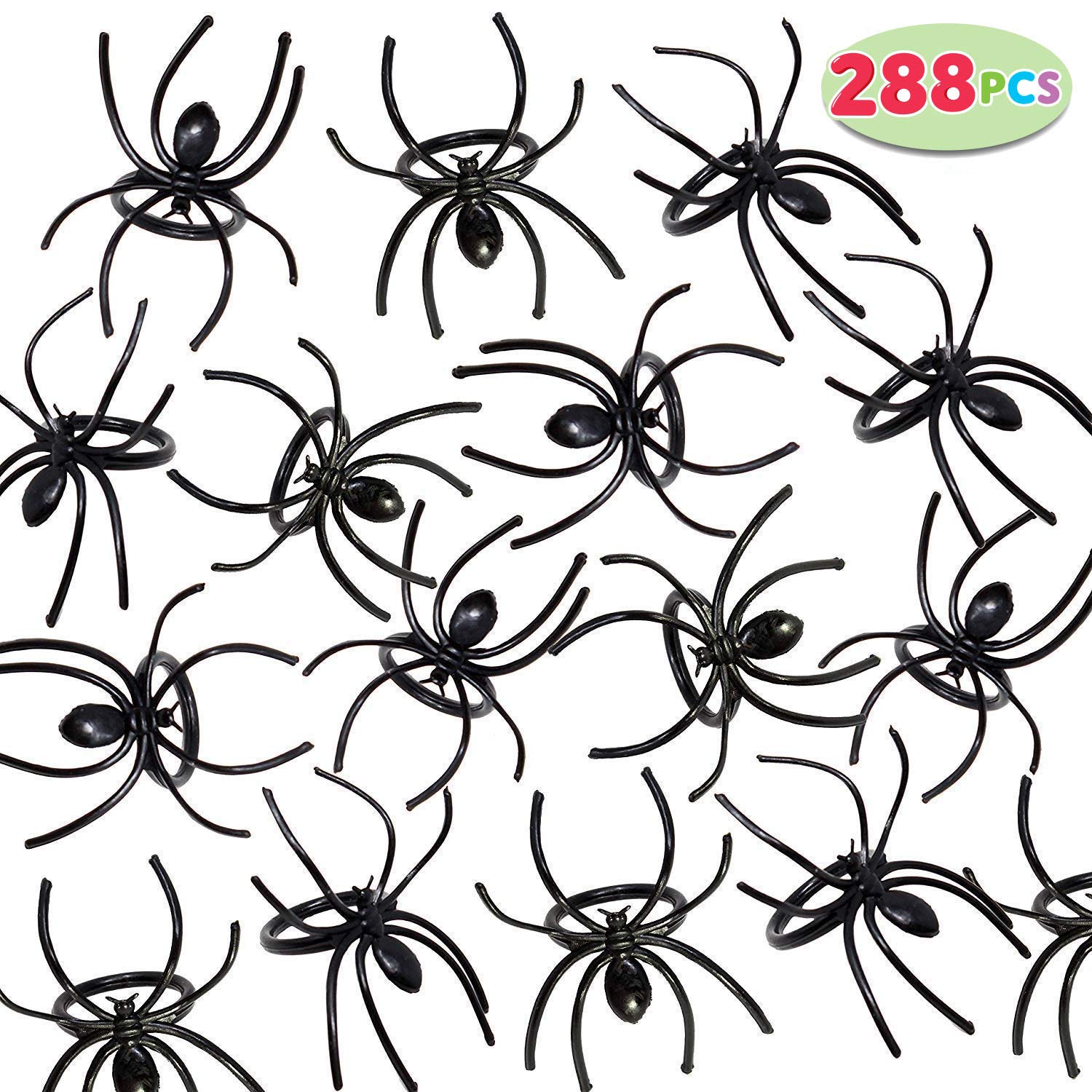 1500x1500 Joyin Pieces Plastic Spiders Rings Bulk
