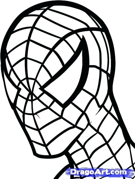 Spider Face Drawing | Free download on ClipArtMag