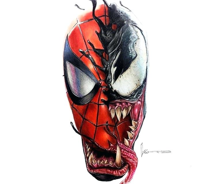 750x640 Spiderman Drawings Drawing