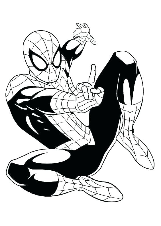 565x792 Drawing Spiderman Games Spider Man Color Pages Coloring