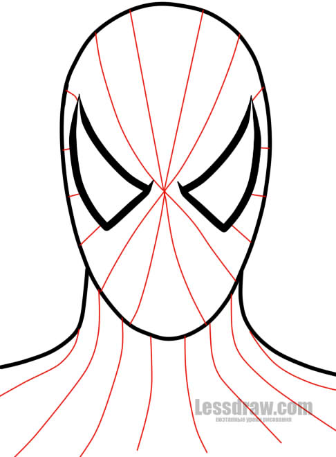 486x660 How To Draw Spider Man