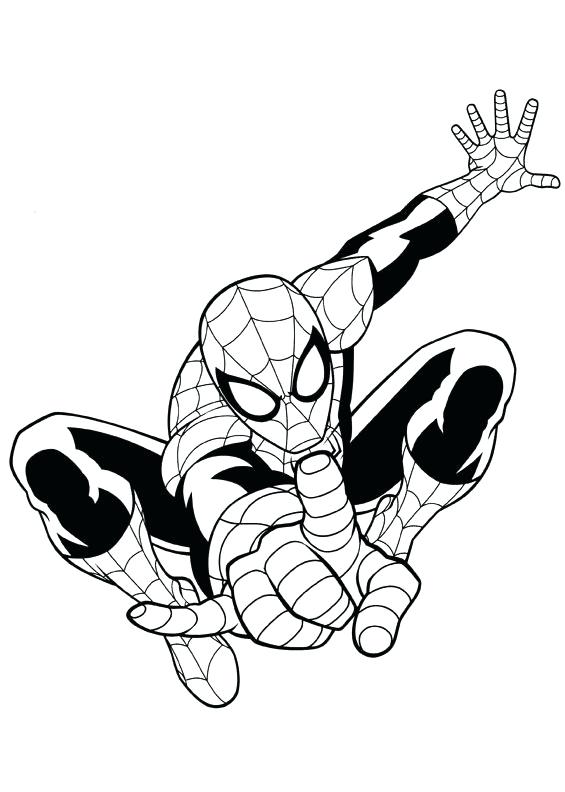 565x792 Spider Man Coloring