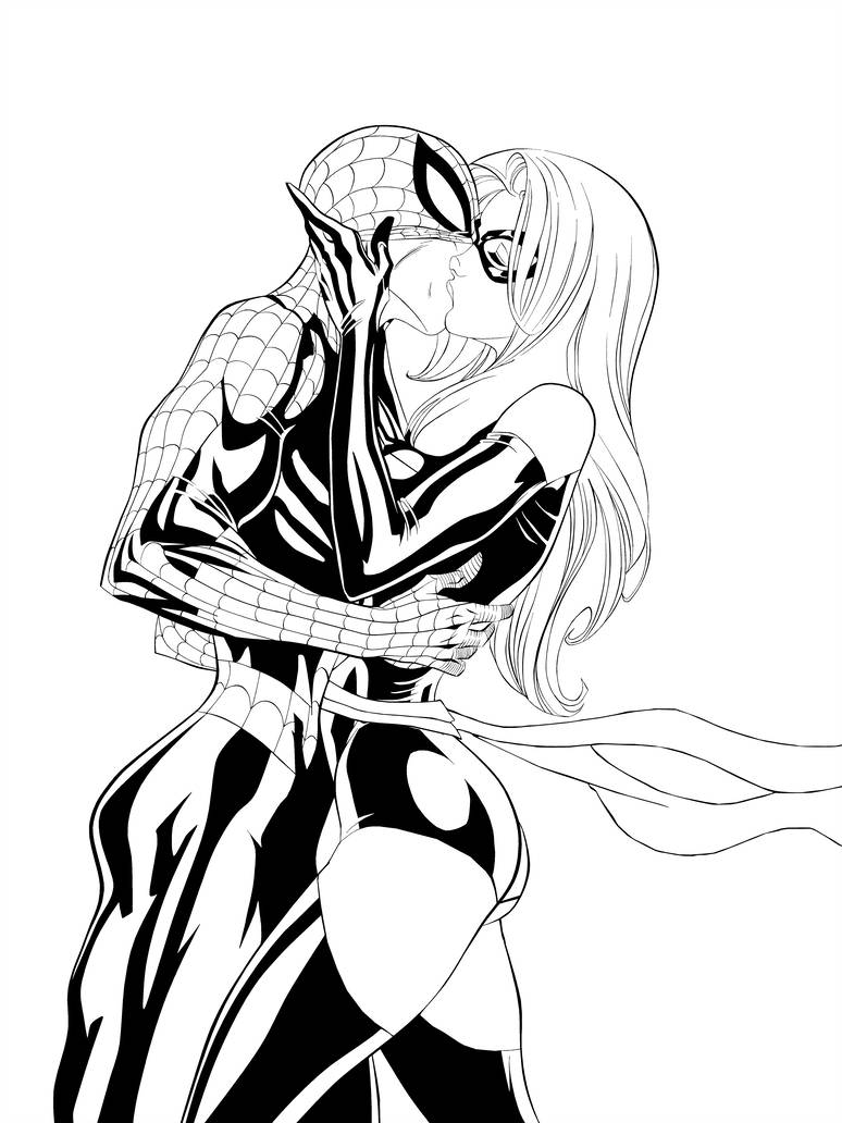 774x1032 Spider Man And Ms Marvel Ink