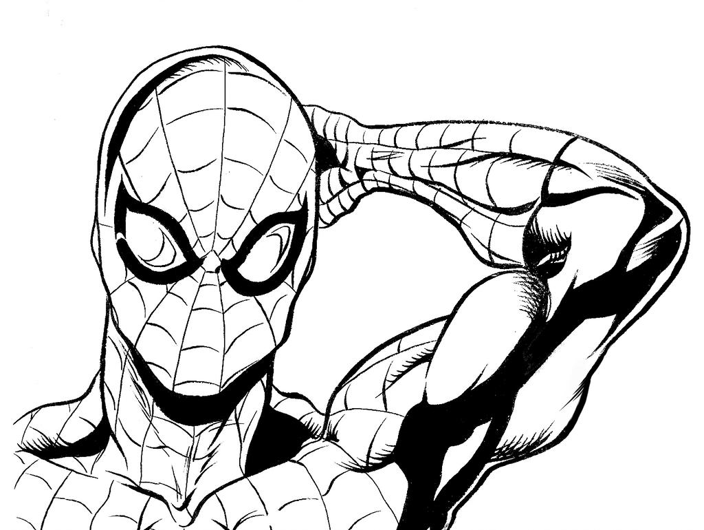 1024x770 Spiderman Ink Finish