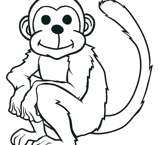 656x600 Monkey Coloring Pages Spider Ben Hashclub