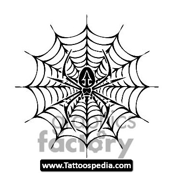 360x358 Spider Web Tattoo Drawing