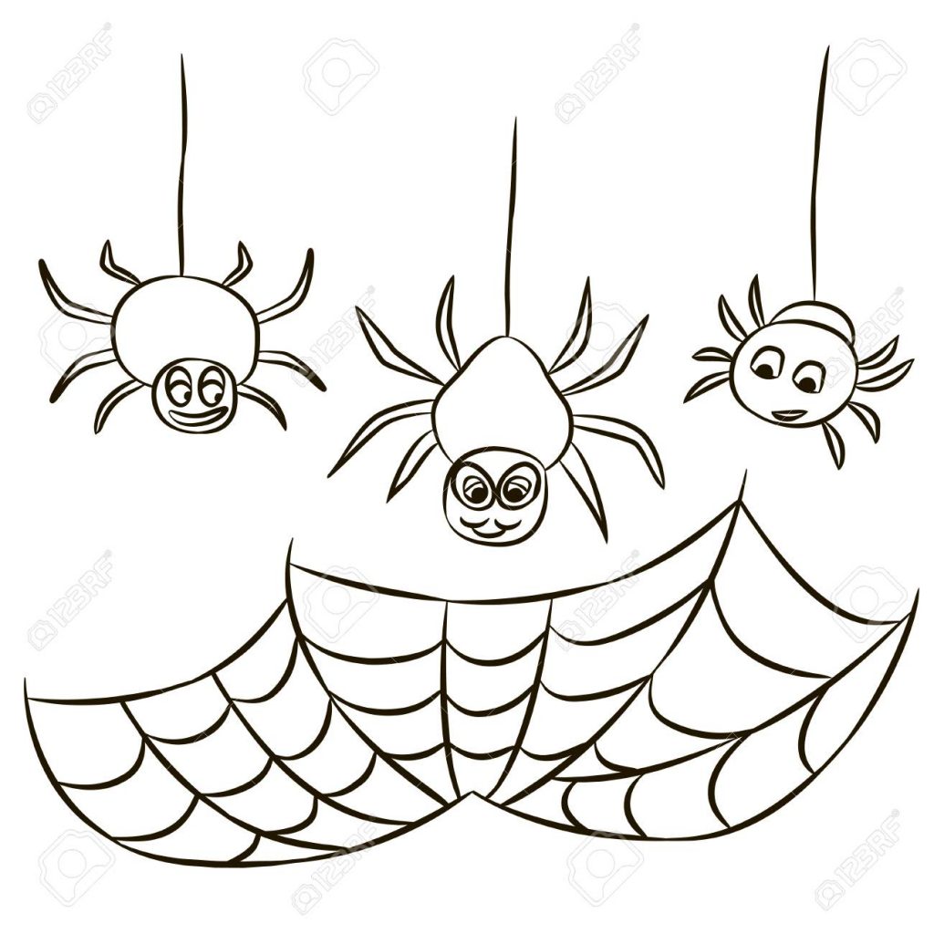 1024x1024 Free Spider Cartoon Pictures Download Clip Art Halloween Wall