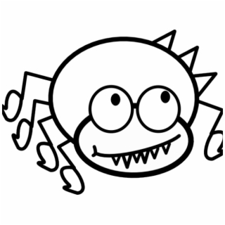 320x320 Hd Spider Web Drawing Transprent