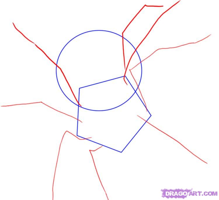 750x687 Draw A Spider, Step