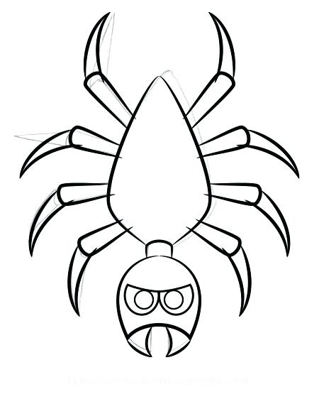 450x569 How To Draw A Easy Spider Image Titled Draw A Spider Web Step