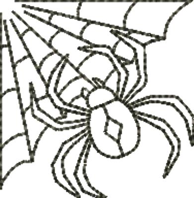 391x400 Spider Outline Spider Web Outline Drawing