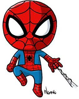 254x318 Spiderman Cartoons Dibujos Kawaii, Dibujos, Spiderman Dibujo