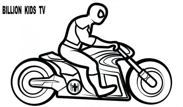 600x353 Spiderman Cartoon Drawing At Getdrawings Com Best Coloring