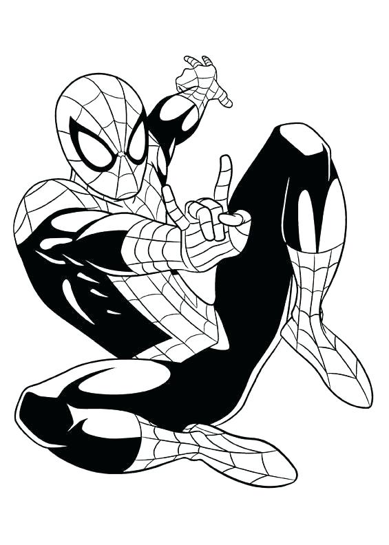 Spiderman Cartoon Drawing | Free download on ClipArtMag