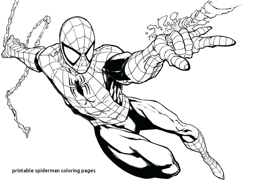 841x613 Spiderman Cartoon Pictures For Coloring