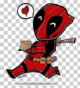 310x339 Deadpool Spider Man Cartoon Drawing Comics Png, Clipart, Action