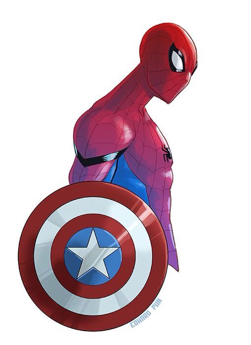 511x700 Spiderman Civil War Drawings For Fun Arte De Deadpool, Arte De