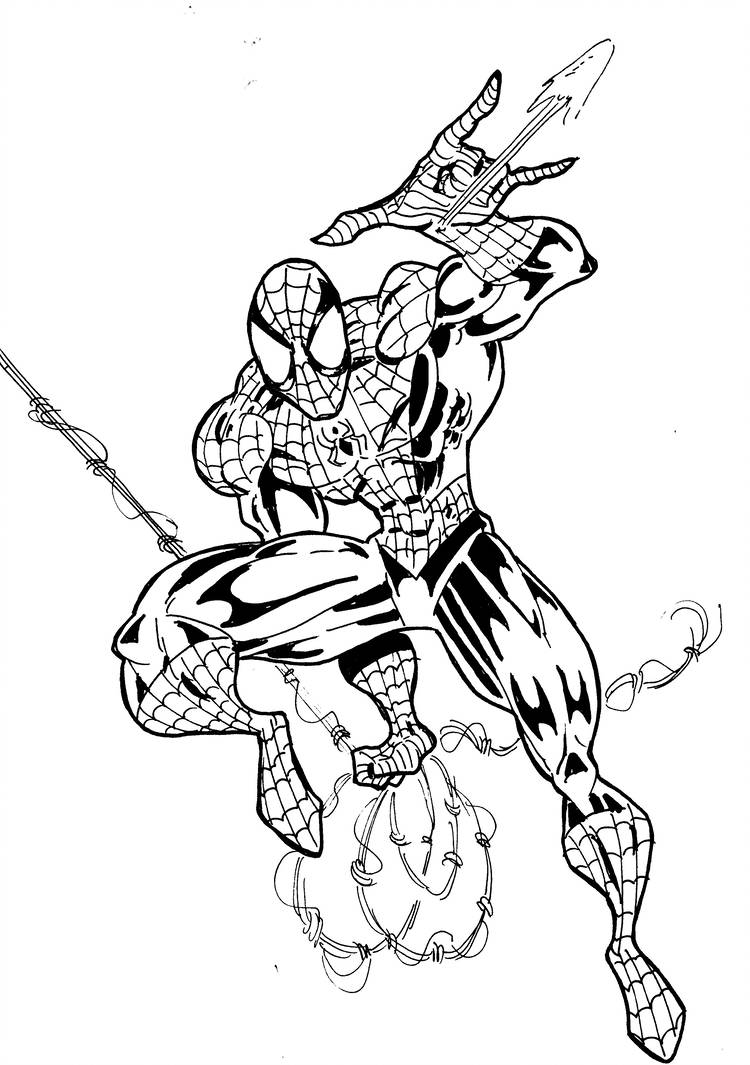 750x1065 Spider Man Comic Con Sketch