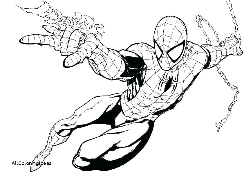 841x613 Spiderman Mask Coloring Pages