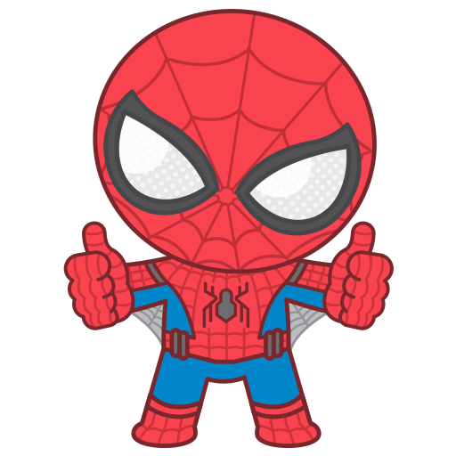 512x512 Drawing Marvel Spiderman, Picture