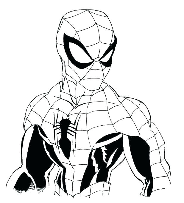 618x683 Baby Spiderman Coloring Pages Spider Man Coloring Baby Spiderman