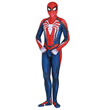 385x385 Spiderman Costume Advanced Suit Unisex Lycra