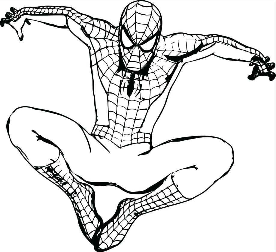 919x840 Spiderman Coloring Games Coloring Games Drawing And Free Crafted