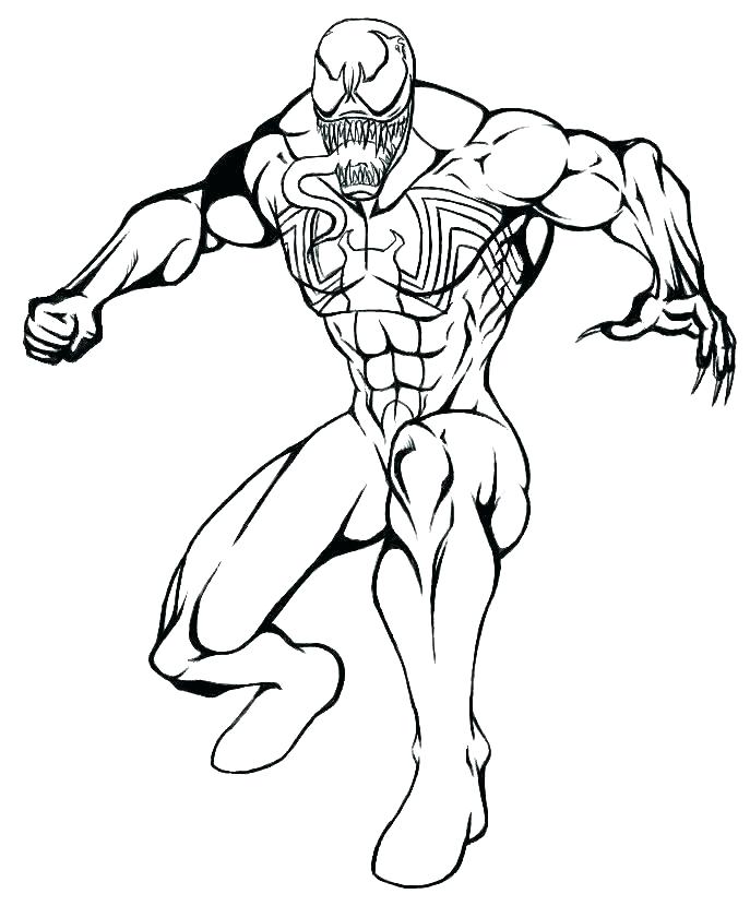 687x830 Coloring Pages Spiderman Coloring Sheets Drawings Color Draw