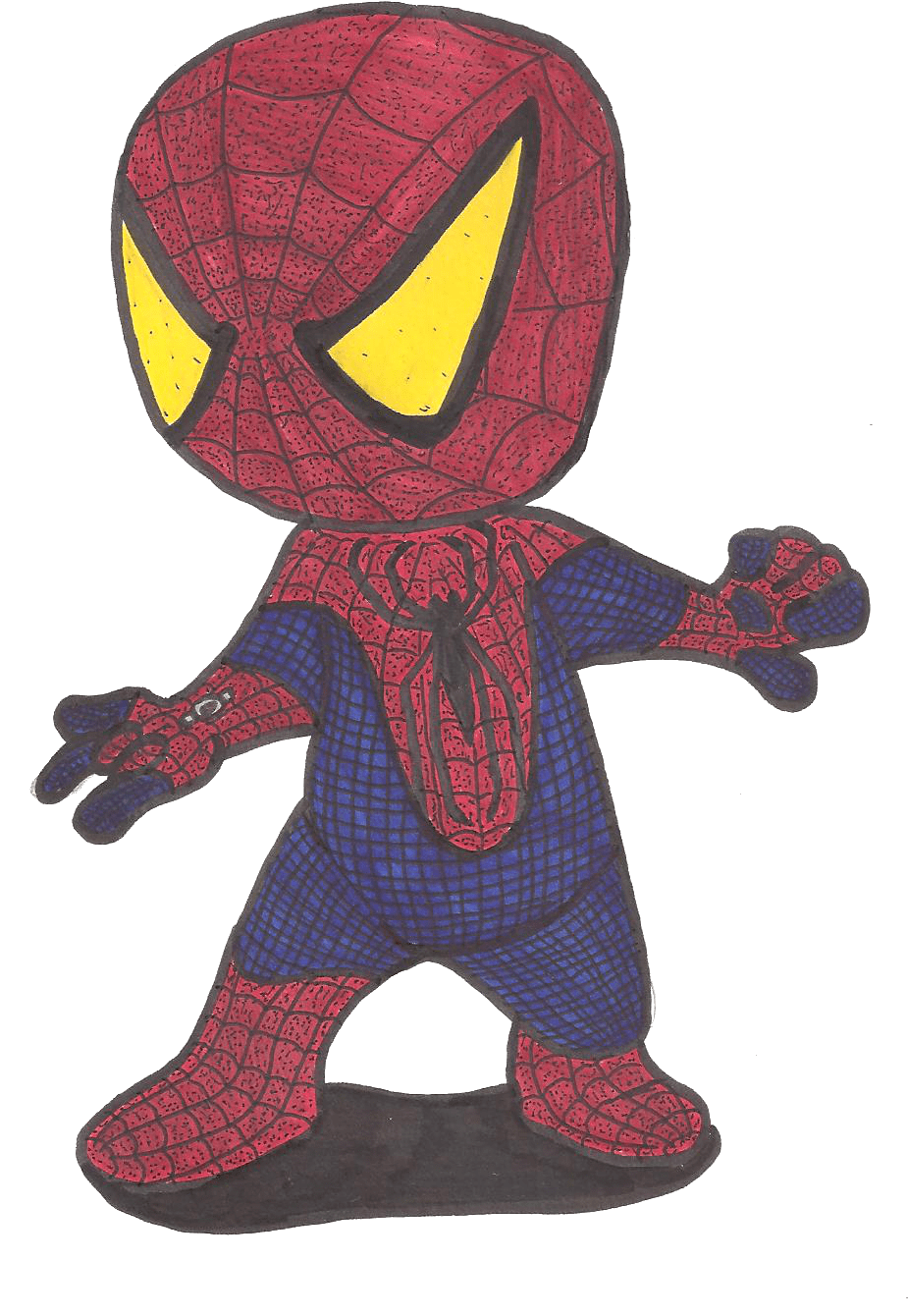 925x1340 Hd Hot Drawing Spiderman Huge Freebie Download