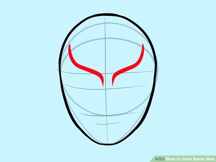728x546 How To Draw Spiderman Image Titled Draw Spider Man Step How